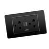 Thailand Type Electrical Wall Receptacle Outlet Space Saving USB Type C Wall  r Outlet for Home