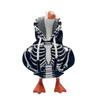 Geese Costume Ornament 7Inch Desk Geese Statue Outfits Light Weight Washable for Office Tabletop and Home Decoration