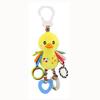 New Baby Animal Rattles Bed Stroller Bell Toys Newborn Grab Ability Training Dolls Educational Plush Infant Toy 0-12 Month