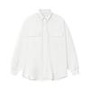 Essentials Oxford Shirt Cloud White Men Tops 186SP254424F