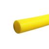 Yellow EPE 7cm Swimming Pool Foam Stick - Environmentally Friendly Floating Round Stick for Children and Adults