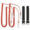 Fishing Rod Shitte Belt with Rope Spiral Cord with Wire