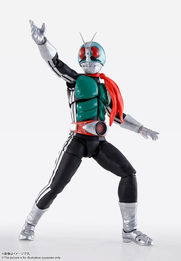 TAMASHII NATIONS Kamen Rider New 1 50th Anniversary 145mm malovaná pohyblivá figurka SHFiguarts (Šinkocho Seiho) Ne. Ver. Cca. PVC a ABS