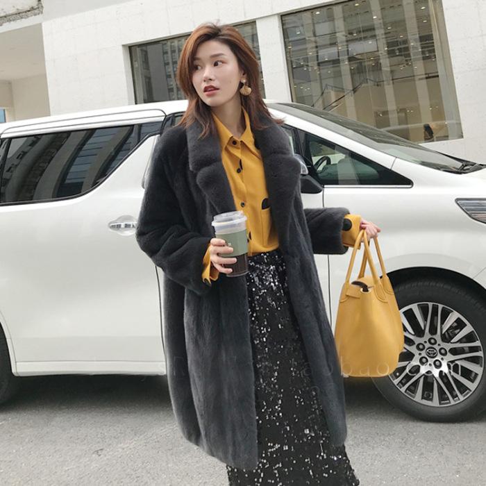 Women Winter Casual Warm Parka Jacket Solid Outwear Coat Fur Overcoat