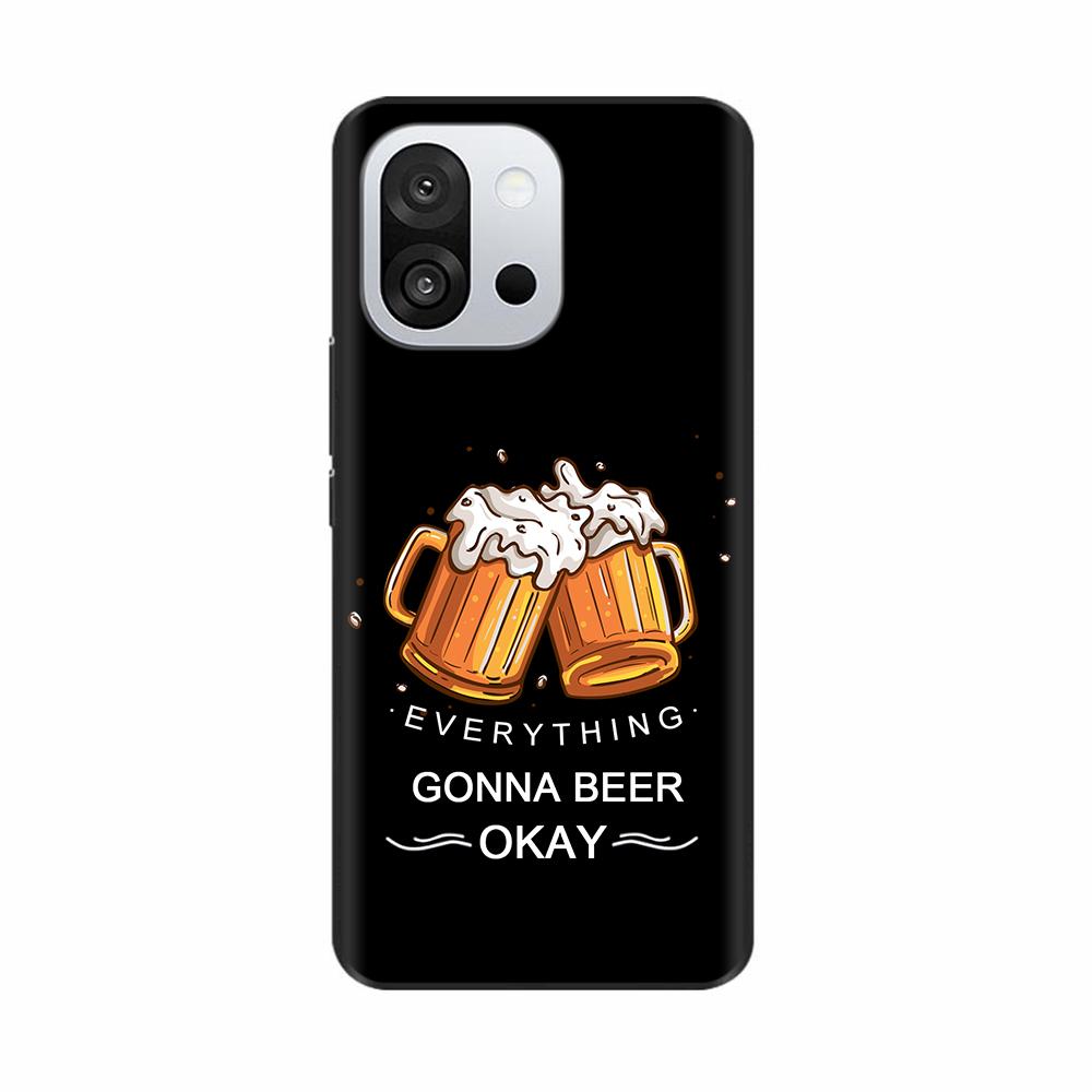 For OnePlus 13T 5G Case Cute Cartoon Painted Soft Silicone Protective Back Cover for OnePlus 13 T OnePlus13T PKX110 Shell Funda