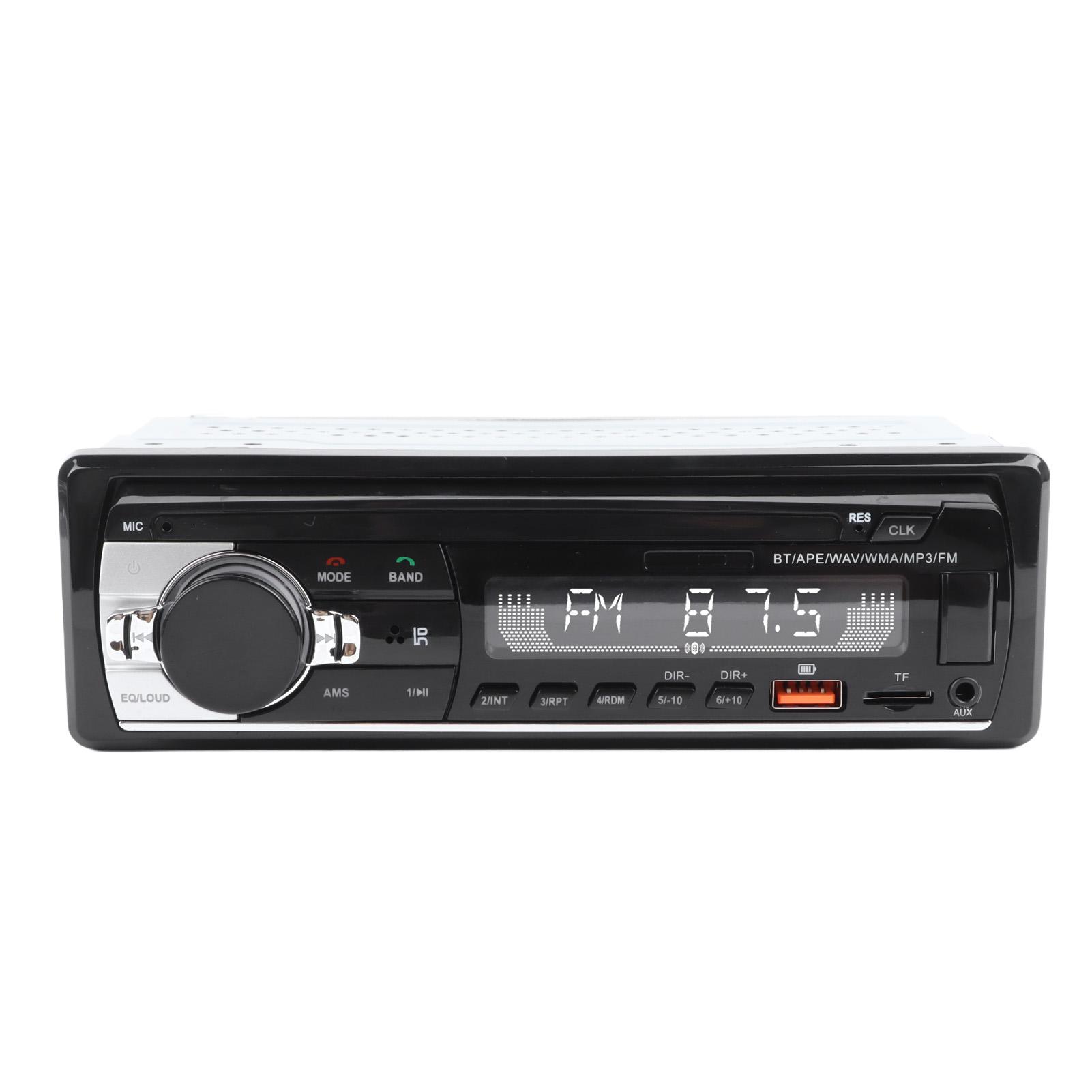 

Car Stereo USB Plug in Card Radio Bluetooth Space Saving Hands Free Lossless Music Car MP3 Player