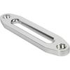 10 Inch 254MM Black Chrome Billet Aluminum Hawse Fairlead 8000-15000 LBs Synthetic Mount Winch Rope for SUV ATV UTV