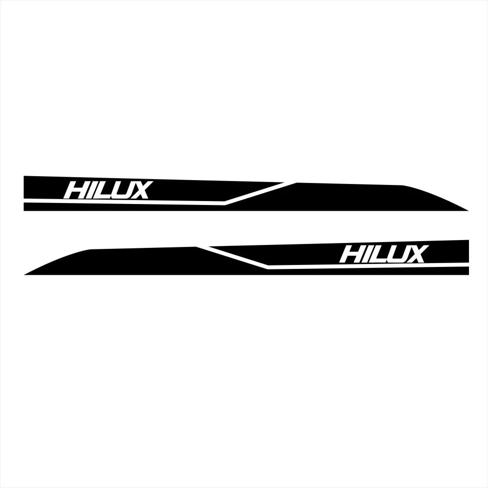 

Car Door Stickers For Toyota Hilux Revo Vigo Auto Rear Trunk Vinyl Film Decal Sport Automobile Decoration Car Tuning Accessories Red