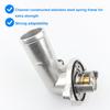 Upgrade Aluminium Thermostat Housing Compatible With Dodge Jeep 3.6 3.6L - 2011-2015 Durango & Grand Cherokee, 2012-2017 Wrangler JK JKU, 2018