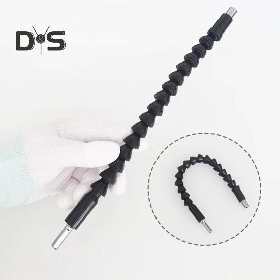 Super Bit Flexible Drill Bit Extension Lightweight Portable Widely Used Universal Soft Drill Bit Extension Screwdriver Attachment