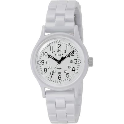 Timex Classic Tile Camper MK1 Original Camper White Men's Resin TW2V19900 Wrist Watch