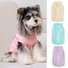 Dog Clothes with Leash Ring Dog Vest Dog Vest with D-ring Breathable Summer Shirt for Small Medium Dogs Sun Protection Puppy