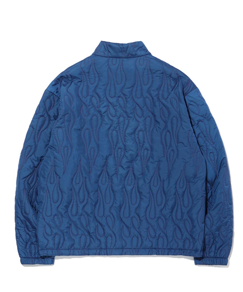 Critic Flame Quilting Jumper Navy