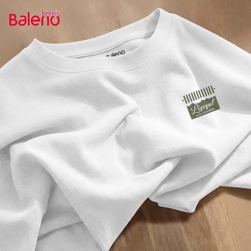 Baleno Men s Waffle Short Sleeve T-Shirt L