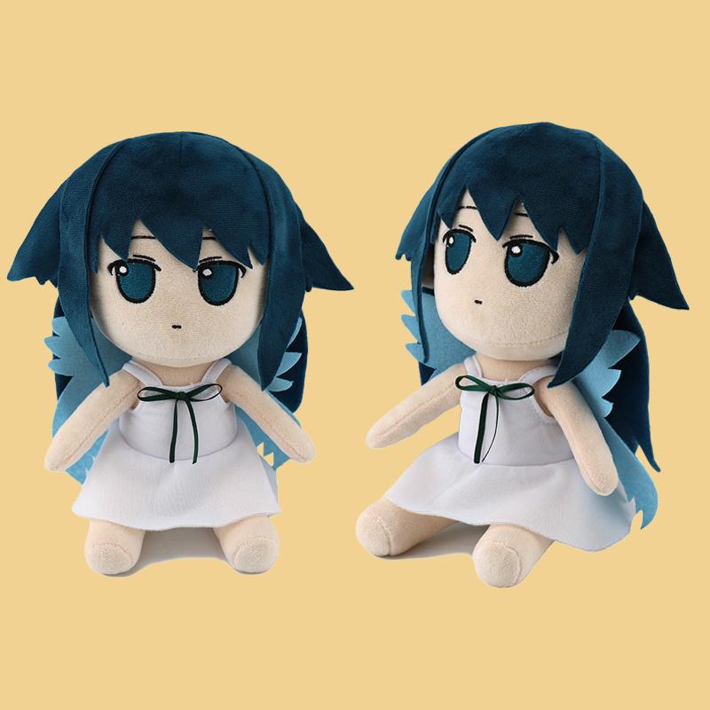 20cm The Song of Saya Fumo Plush Toy Stuffed Doll Cosplay Saya Adorable Soft Figurine Gift for Kids Girl Fans Birthday Christmas