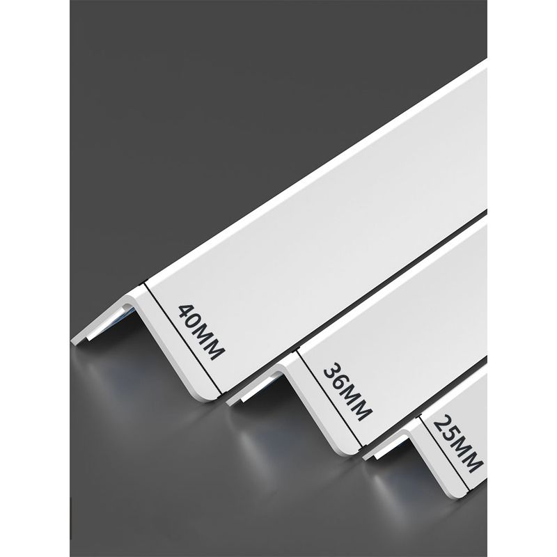 PVC Corner Wall Protector Protection Bar Bumper Strip Corner Corner Protection Strip Corner Protection Tile Living Room Decoration Right Angle Trim