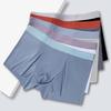 Caizhiyan Men's Ice Silk Seamless Graphene Boxer Briefs (2-Pack)