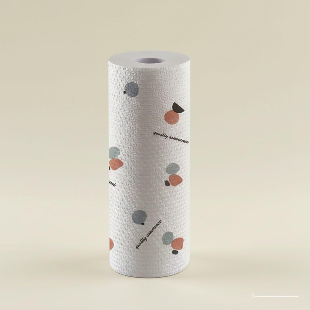 

Утолщенные одноразовые нетканые салфетки для посуды, многофункциональные чистящие тряпки для кухни, удаления жира, уборки дома белый