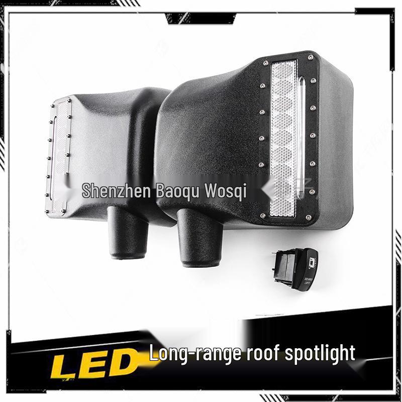 Jeep Wrangler LED Turn Signal & Reverse Light Guide for Rearview Mirror