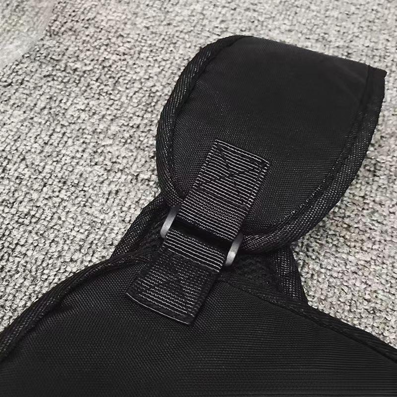 Men's Tactical Workwear-Style Chest Bag - Trendy Functional Vest Bag for Casual Wear