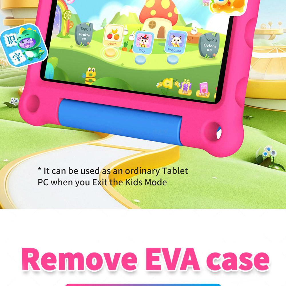 G-tab T7 Pro Kids Tablet, 7 Inch 1024*600 IPS Screen, Android 14, 1.5GHz Quad-core CPU, 4GB RAM (2GB +2GB Expansion) 64GB ROM