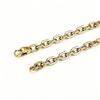 Titanium Steel Bamboo Joint Chain Bracelet Necklace for Men & Women - Simple Polished Design with Stainless Steel Ornaments