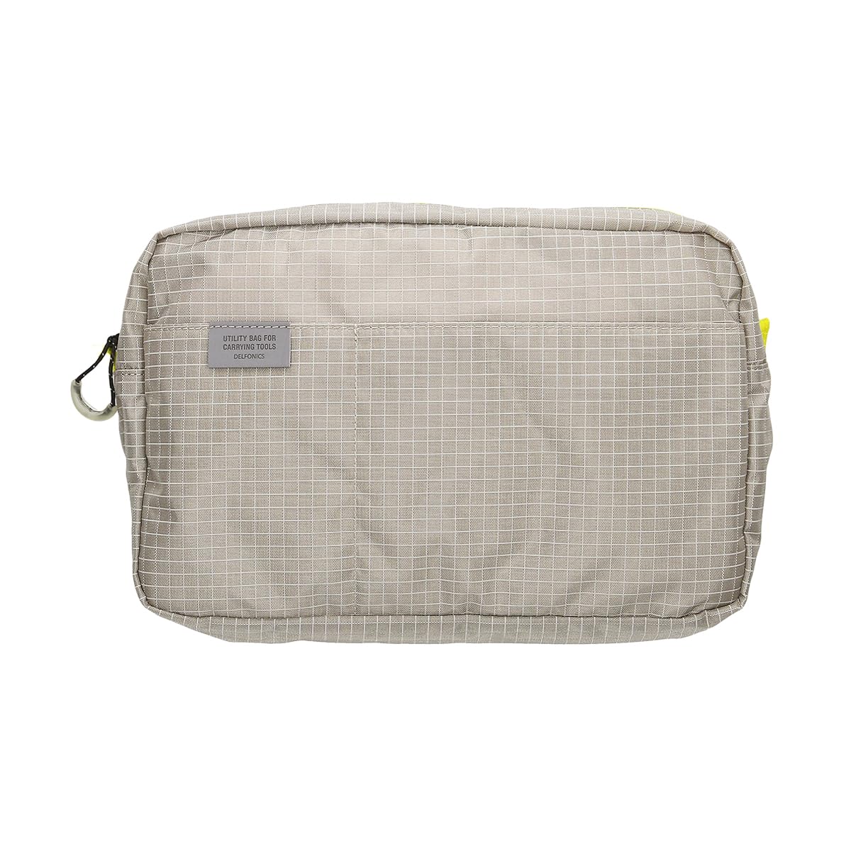 

Delfonics Faire Inner Carrying Medium Pouch, Cosmetic Pouch (Light Gray)