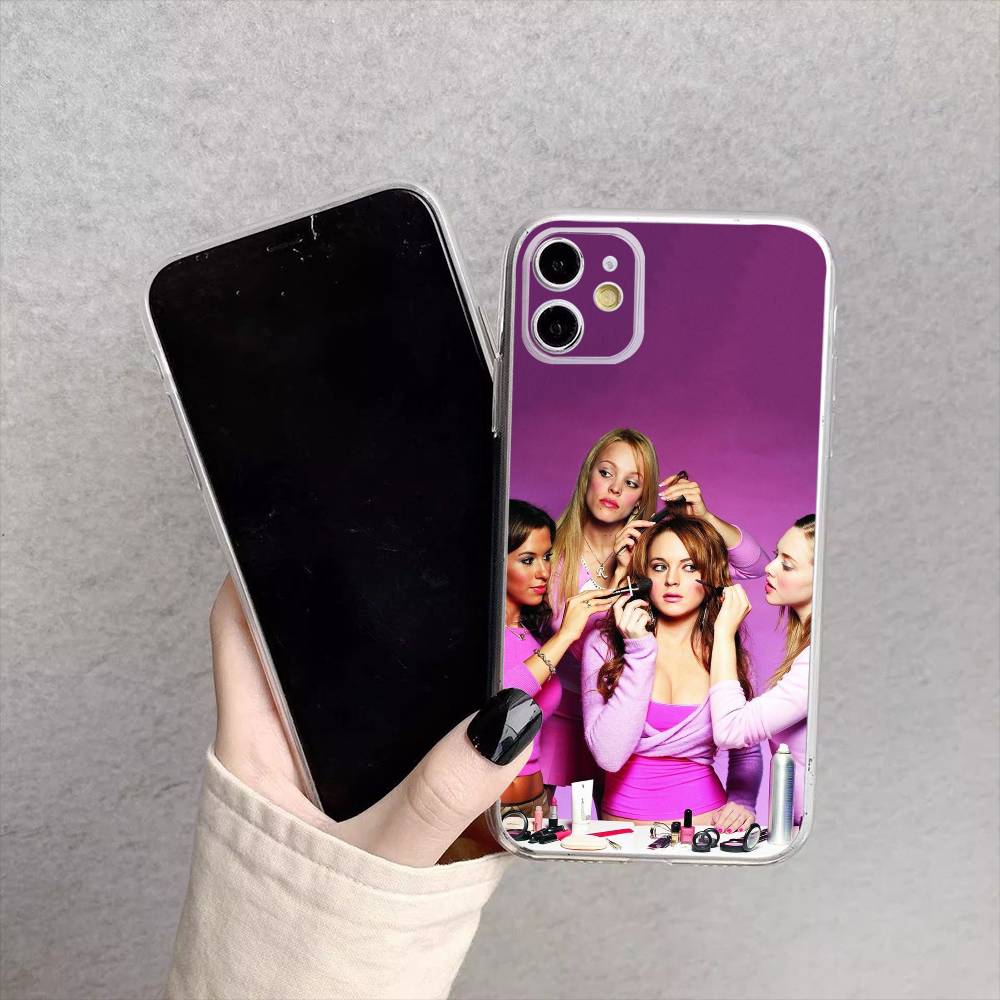 

Movie M-Mean G-Girls Phone Case For iPhone17,16,15,14,13,12,11 Plus,Pro Max Soft Transparent Cover iPhone16plus