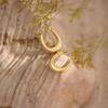 Geometric Hammered Stainless Steel Stud Earrings: Fashionable, Versatile Ear Jewelry for Women