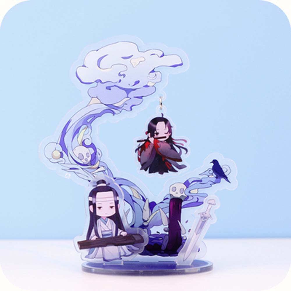 of Demonic Lan WangJi Figure Model Toys Acrylic Stand Figure Mo Dao Zu Shi Figure Model Plate