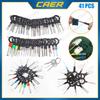 Car Terminal Removal Tool Electrical Wiring Crimp Connector Pin Extractor Kit Keys Wire Plug Repair Tool Car Disassembly Tools
