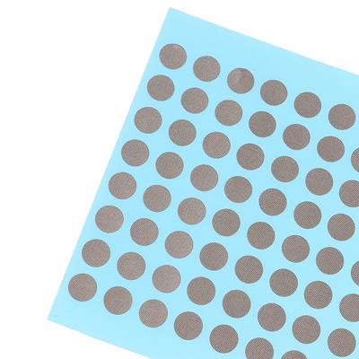 Reparo de falha de contato de silicone com botão de controle remoto fita condutora
