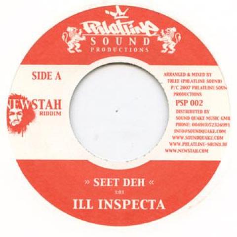 

7inch Record ILL INSPECTA / BLACK RYNO - Seet Deh / Me Glad PSP002 Phlatline Sound 2007 Europe Reggae, Ska & Dub