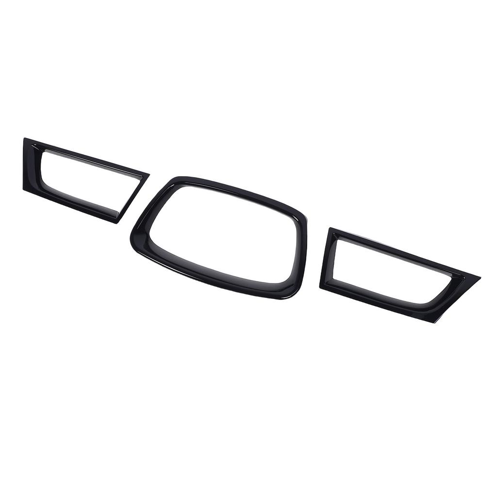 3 PCS Front Grille Overlay Cover Decorative Front Grille Surround Trim Replacement for       9th Generation 2006-2007