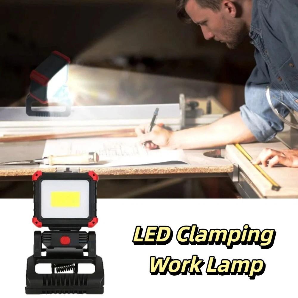 Waterproof LED Work Light Cordless COB Work Light Clip on Worklight Portable Work Light Work Light