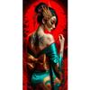 Beautiful Japanese Female Warrior DIY Diamond Painting Cross Stitch Full Drills Diamond Mosaic New Collection Home Decor