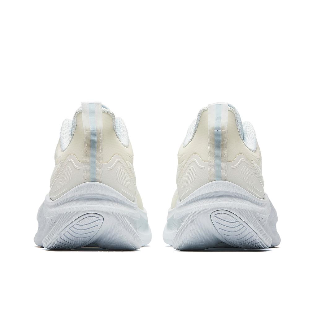 Anta Feiyun Cushioning Soft Running Shoes Fashion Versatile Women Sneakers Ivory-White Light-Mist-Gray 922545577-4