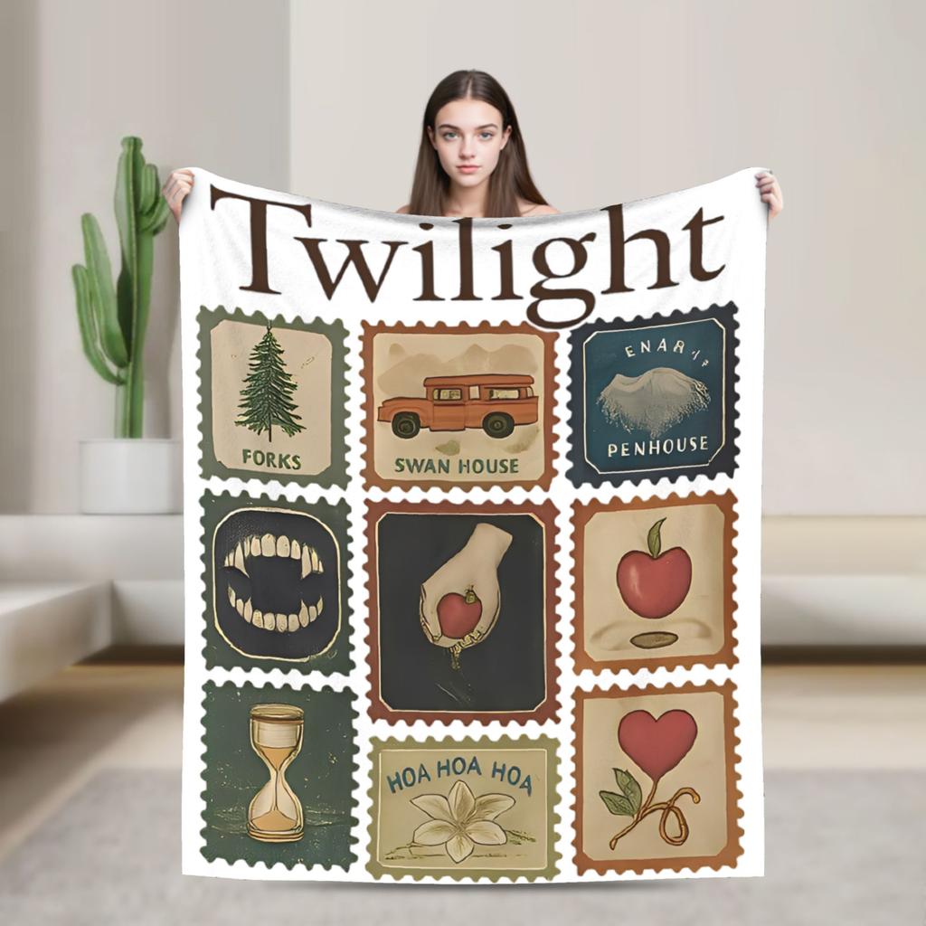 Jacob Black Flannel Blanket The Twilight Saga Movie Awesome Throw Blankets for Home 200x150cm Rug Piece
