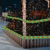 Christmas Flagging Tape 16.4ft Glow In The Dark Seasonal Decor Holiday Decoration Tape For Event Planners Party Organizers DIY