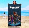Robloxes Beach Towel Travel Hotel Towels Bathroom Swimming Pool Playa Baby Spa For Home Sauna Bath Microfiber Quick Drying Gym