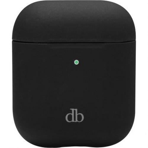 Coque pour AirPods - DBramante1928 - Costa Rica - Silicone - Compatible chargement sans fil - Noir