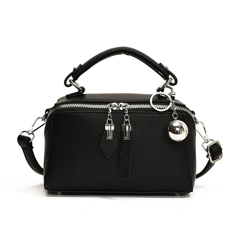 

Minimalist Pu Small Square Bag For Daily Casual Wear чёрный