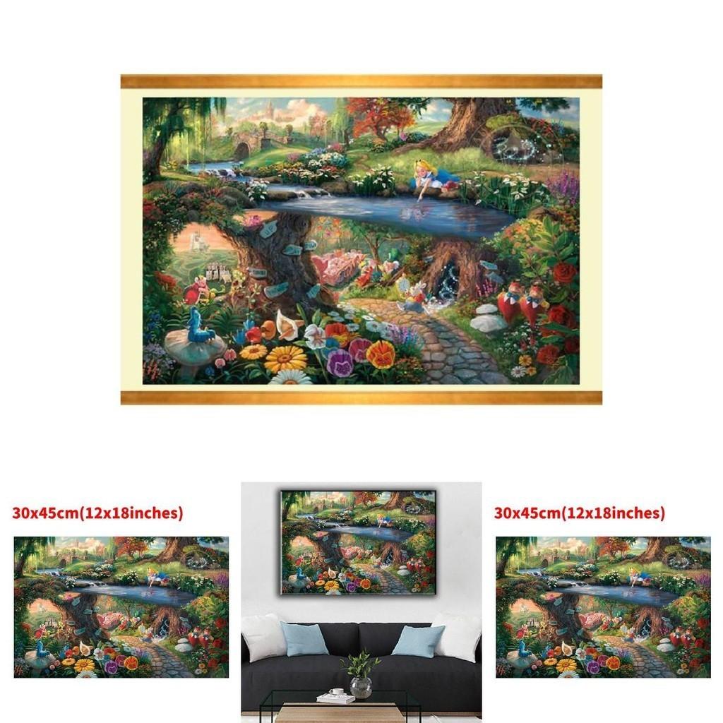 Meerjungfrauenprinzessin Leinwand Wandkunst Modernes Märchen Schlafzimmer Kinderzimmer Dekorative Malerei