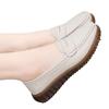 Women's New Autumn Moccasins, Versatile Single Shoes, Comfortable Soft Sole, Rubber Sole, Middle-aged and Elderly Shoes