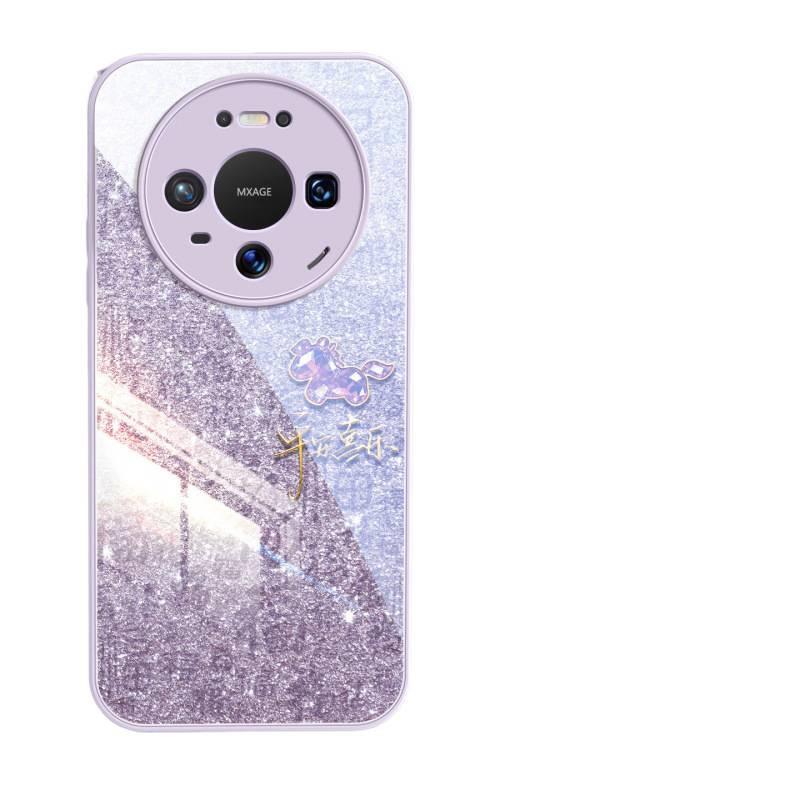 Applicable To Huawei Mate80 Mobile Phone Case, New Mate70 High-end Protective Case Mate60pro + All-inclusive with Lanyard