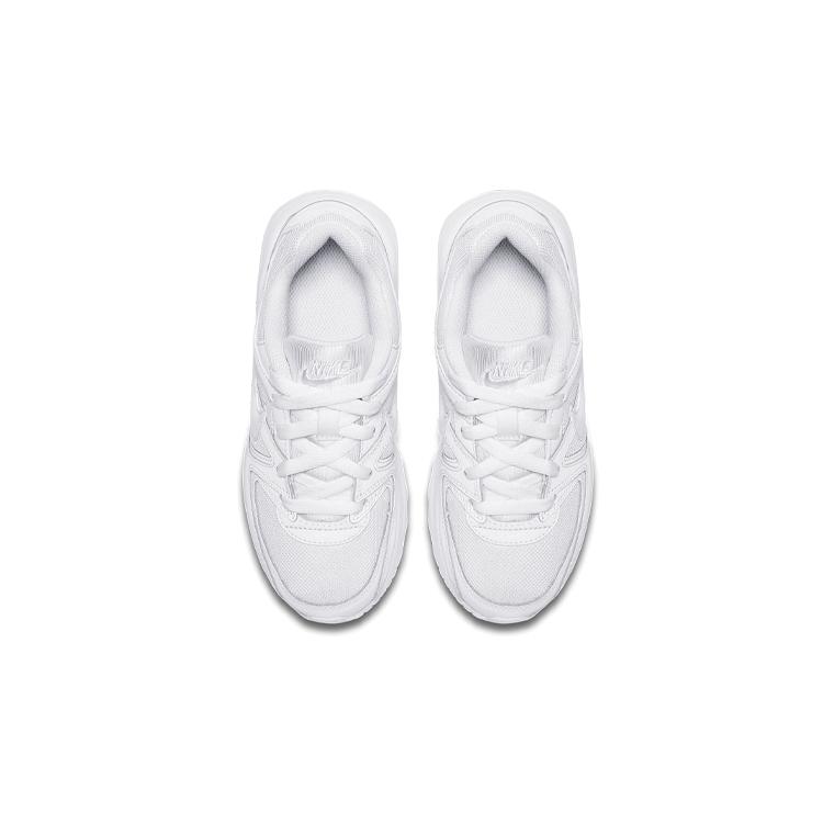 Nike Air Max Command Fle Ammortizzazione ad Aria Resistente all'Abrasione Traspirante Basse Scarpe da Corsa Bianche 844347-101