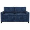 Sofa Navy Blue 156 X 81 X 87.5 Cm Polyester
