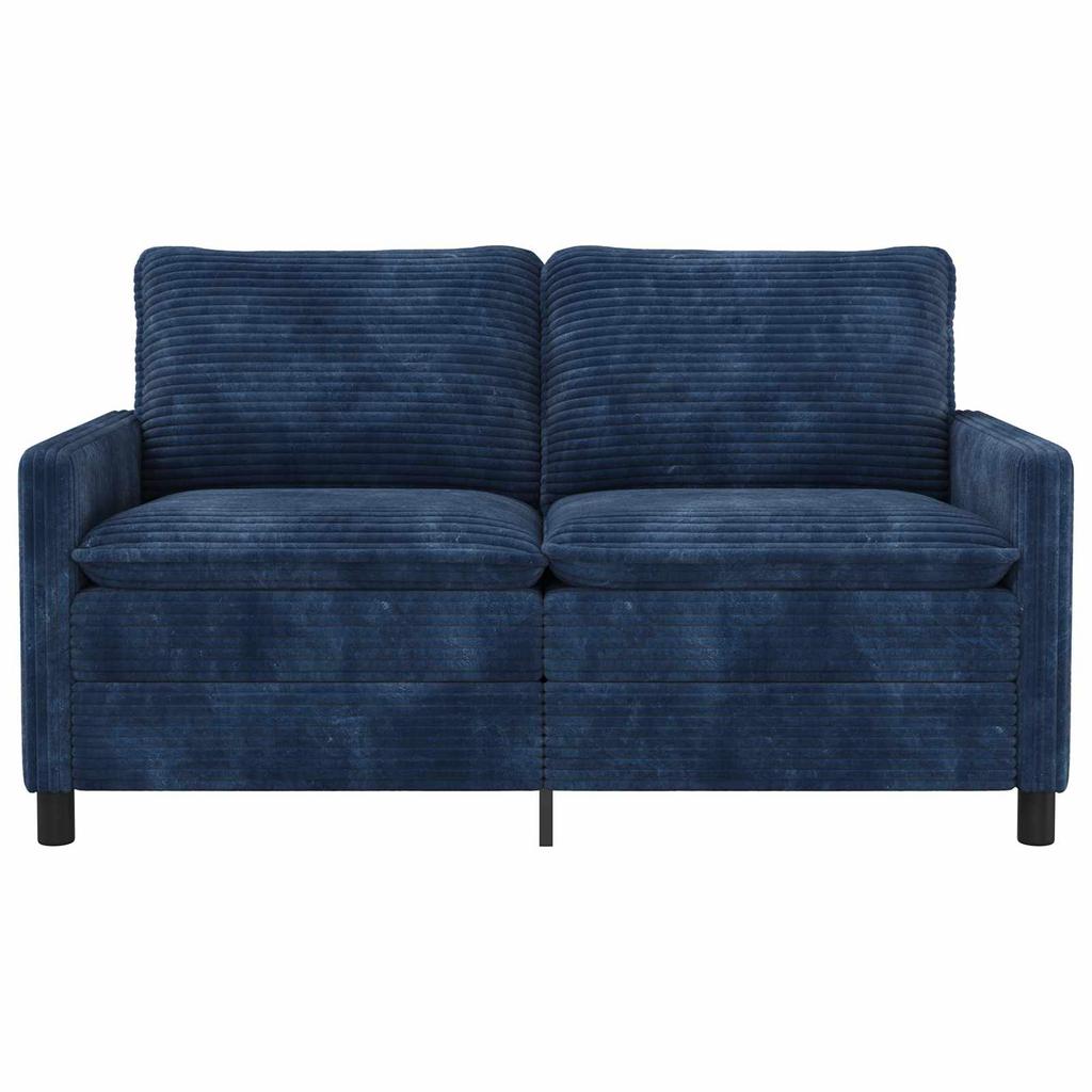 Sofa Navy Blue 156 X 81 X 87.5 Cm Polyester