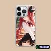 Date a Live Kotori Itsuka Silver Plating Magsafe Mobile Phone Case for iPhone 17 16 15 14 13 12 11 Air Pro Max Plus Cover