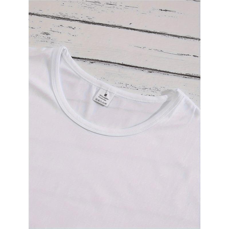 European Size Women'S Casual Crew Neck T-Shirt with "Life Is Better with My Boys" Quote - Polyester Knit Fabric, Medium Stretch